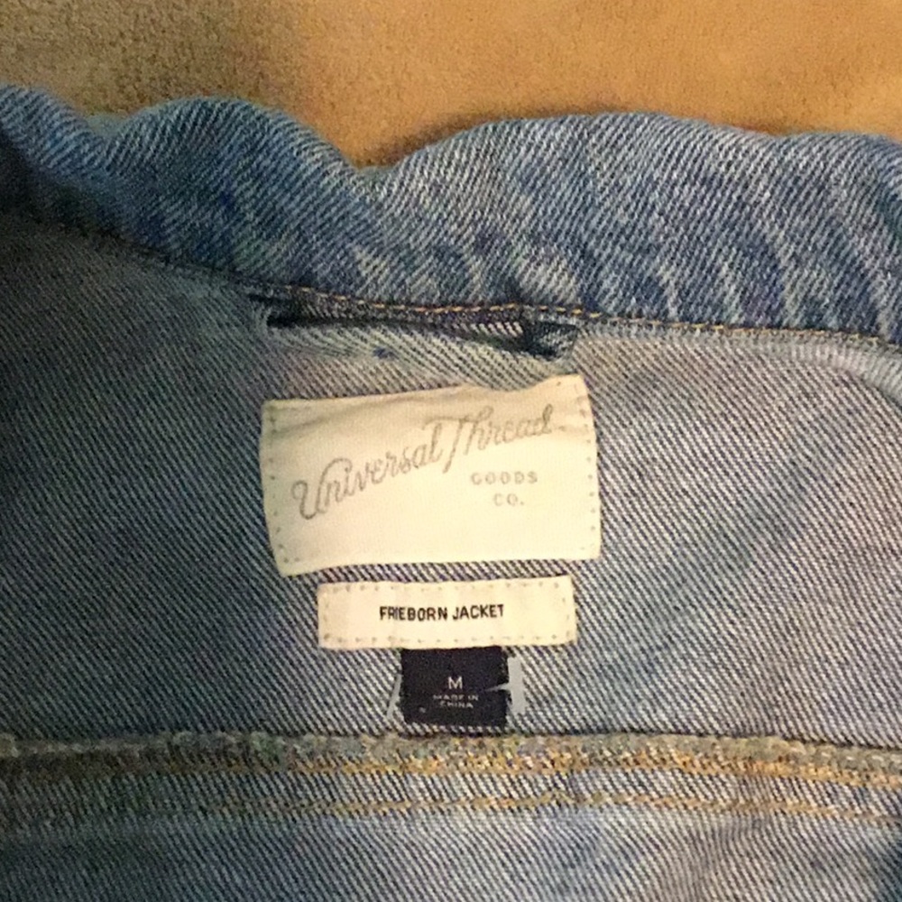 Universal Thread Light Blue Denim Jacket - Picture 3 of 7